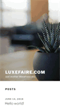 Mobile Screenshot of luxefaire.com